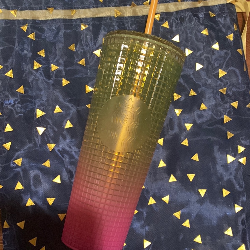 Starbucks Summer 2 Release Disco Strawberry Lemonade Studded Tumbler 🍓🍋